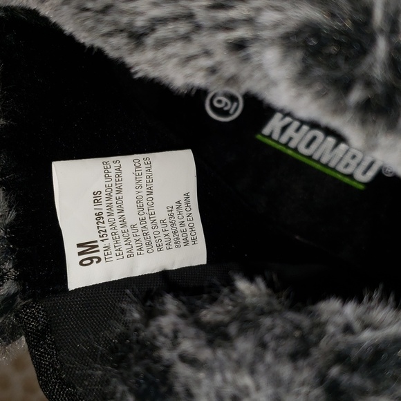 Khombu Women Boots, Size 9 Color Black - Picture 9 of 10